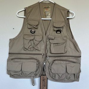 Mens Fishing Vest Master Sportsman Medium